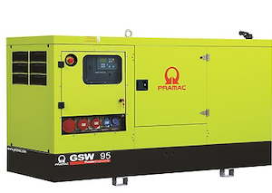 Generaator (67kW) GSW95P (diisel)