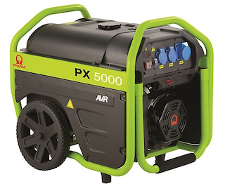 Generaator PX5000 AVR (bensiin)