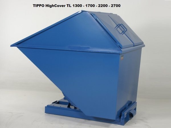 Tippo 1030L-2050L isekallutav konteiner