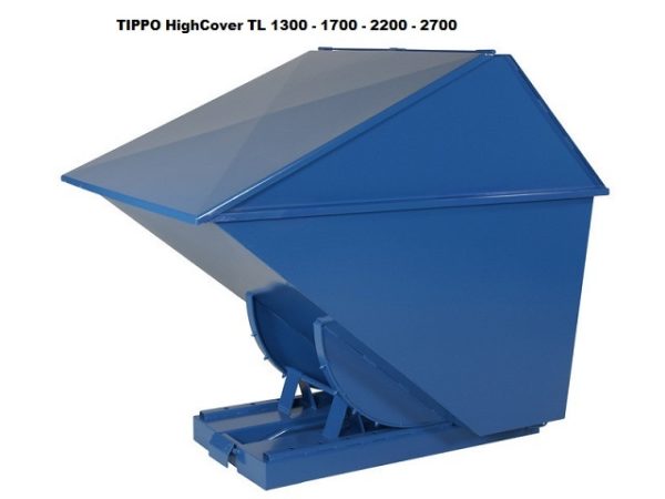 Tippo 1030L-2050L isekallutav konteiner