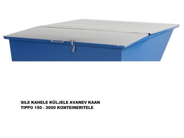 TIPPO 150-600L isekallutav konteiner