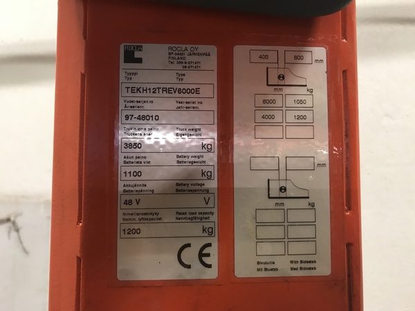 ROCLA TEKH12TREV6000E
