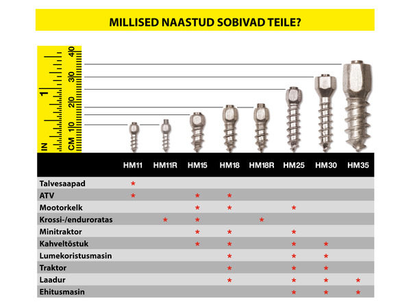 MaxiGrip Rehvinaastud