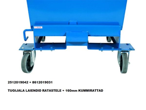 Tippo 300-3000L isekallutav konteiner HeavyDuty