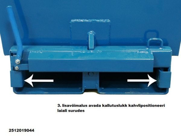 Tippo 300-3000L isekallutav konteiner HeavyDuty